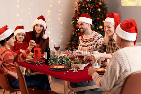 Homing 6 ft folding table fit keeps a secure, neat appearance.