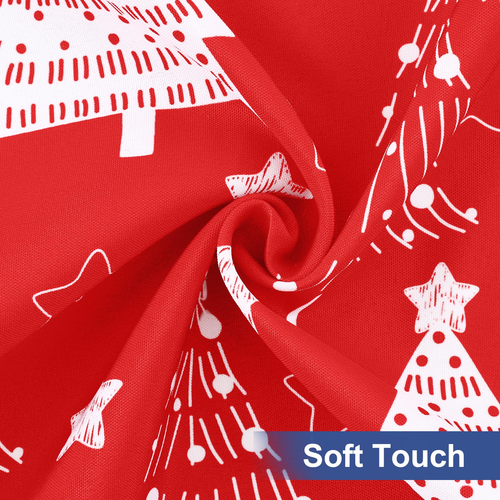Homing tablecloth is machine-washable for easy cleanup after gatherings.
