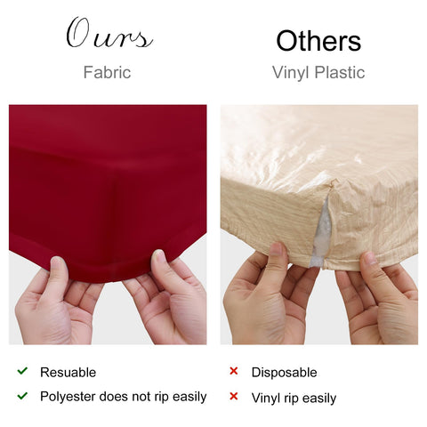Homing sturdy polyester fabric resists tearing during setup