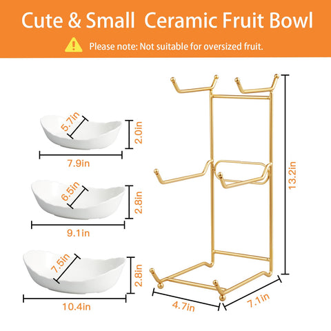 HOMKULA large ceramic bowl holds fresh fruit for easy access