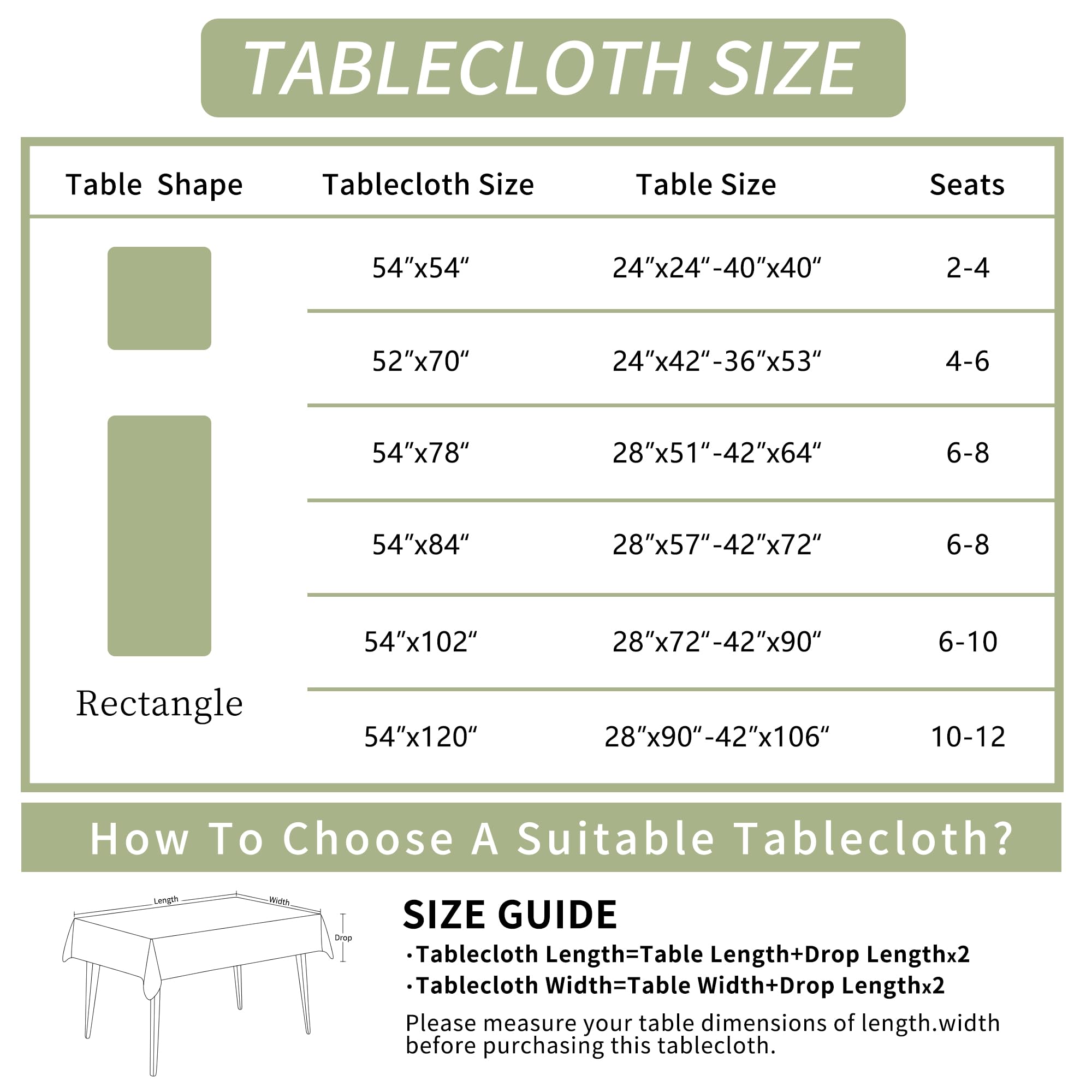HOMOHEINI indoor dining setup with table cloth covering a table.