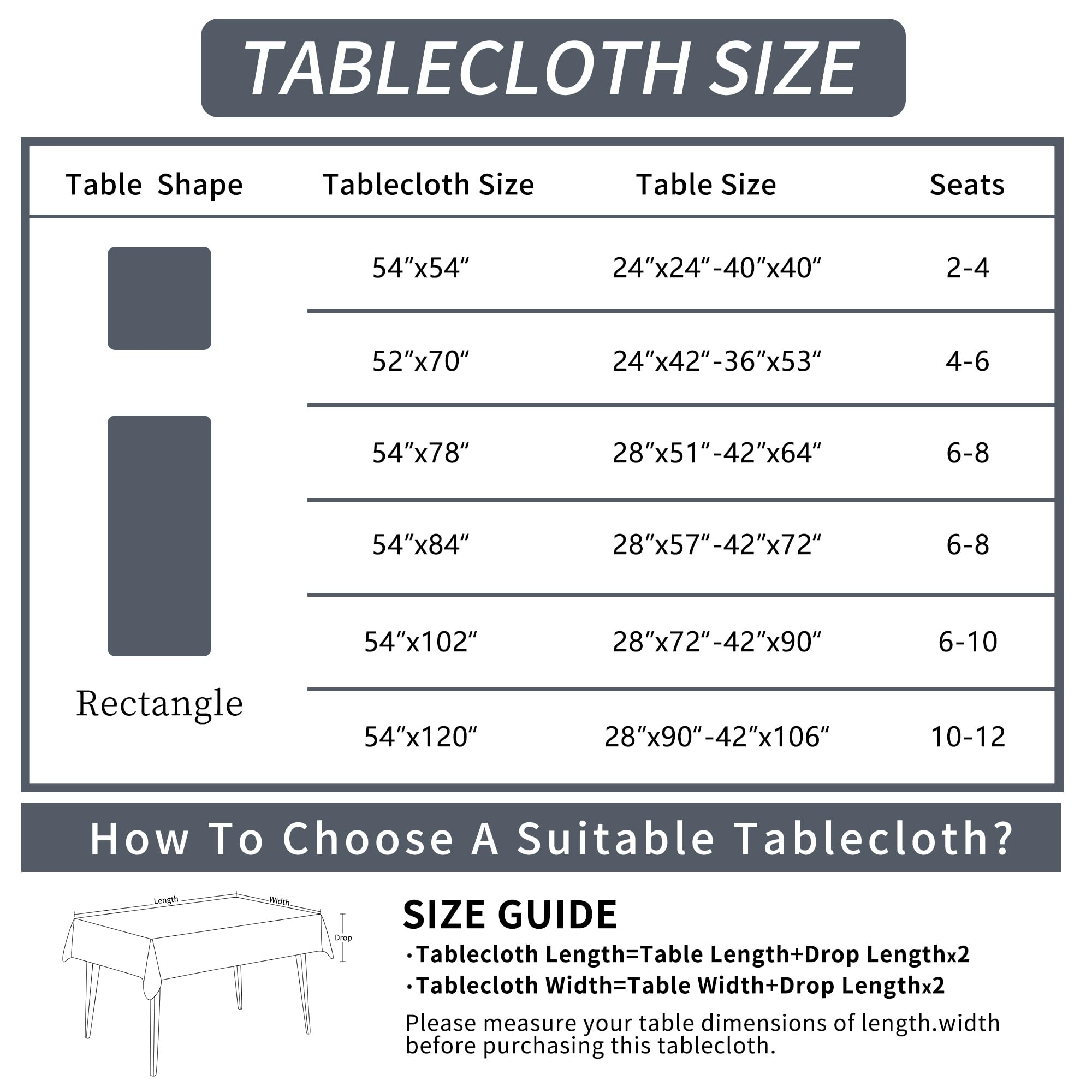 HOMOHEINI durable table cloth with leaves design resists stains and wear.