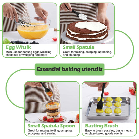 Homokit jar spatula silicone implement to reach tight containers.