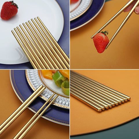 HOMQUEN 8-9-inch length fits everyday meals and special occasions