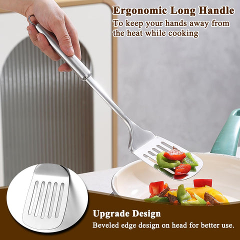 Homquen solid turner for precise lifting and serving