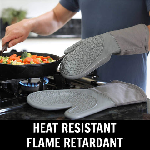 HOMWE mitts have a non-slip textured palm for secure handling