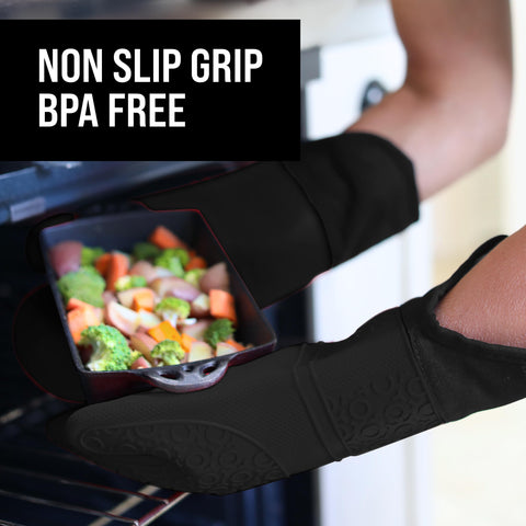 HOMWE BPA-free silicone ensures safe, durable kitchen use.