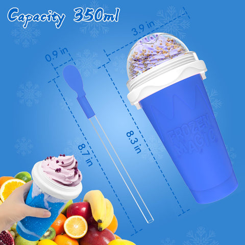 Honbuty slushie cup made of food-grade material for safe, reusable use.