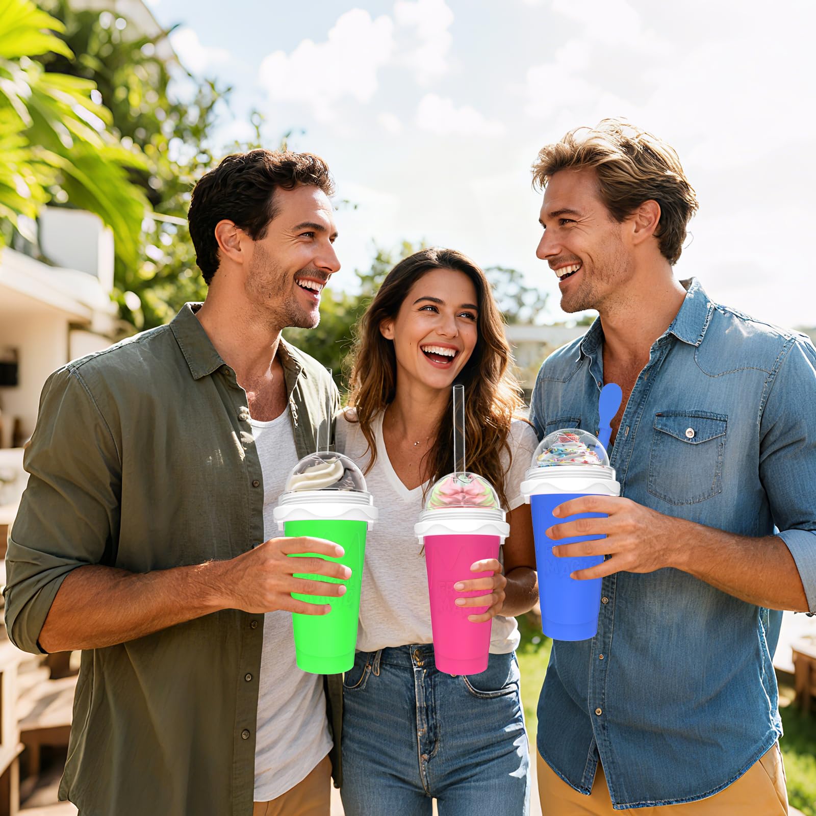 Honbuty slushie cup portable gift suitable for travel, office, and home.
