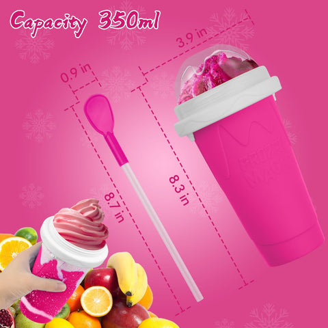 Honbuty Slushie Cup hygienic design helps maintain flavor and cleanliness.