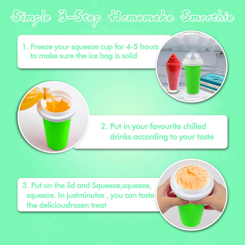 Honbuty Slushie Cup interior heat-exchange detail ensures flavorful slush.