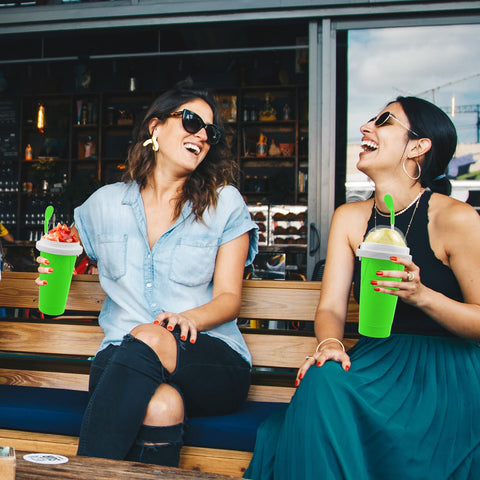 Honbuty Slushie Cup portable-gift concept illustrates gifting idea.