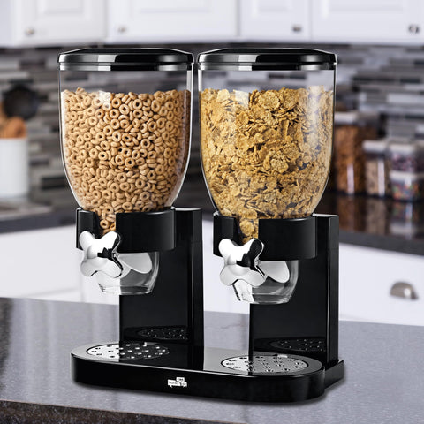 Honey-Can-Do Zevro airtight canisters keep dry foods fresher longer.
