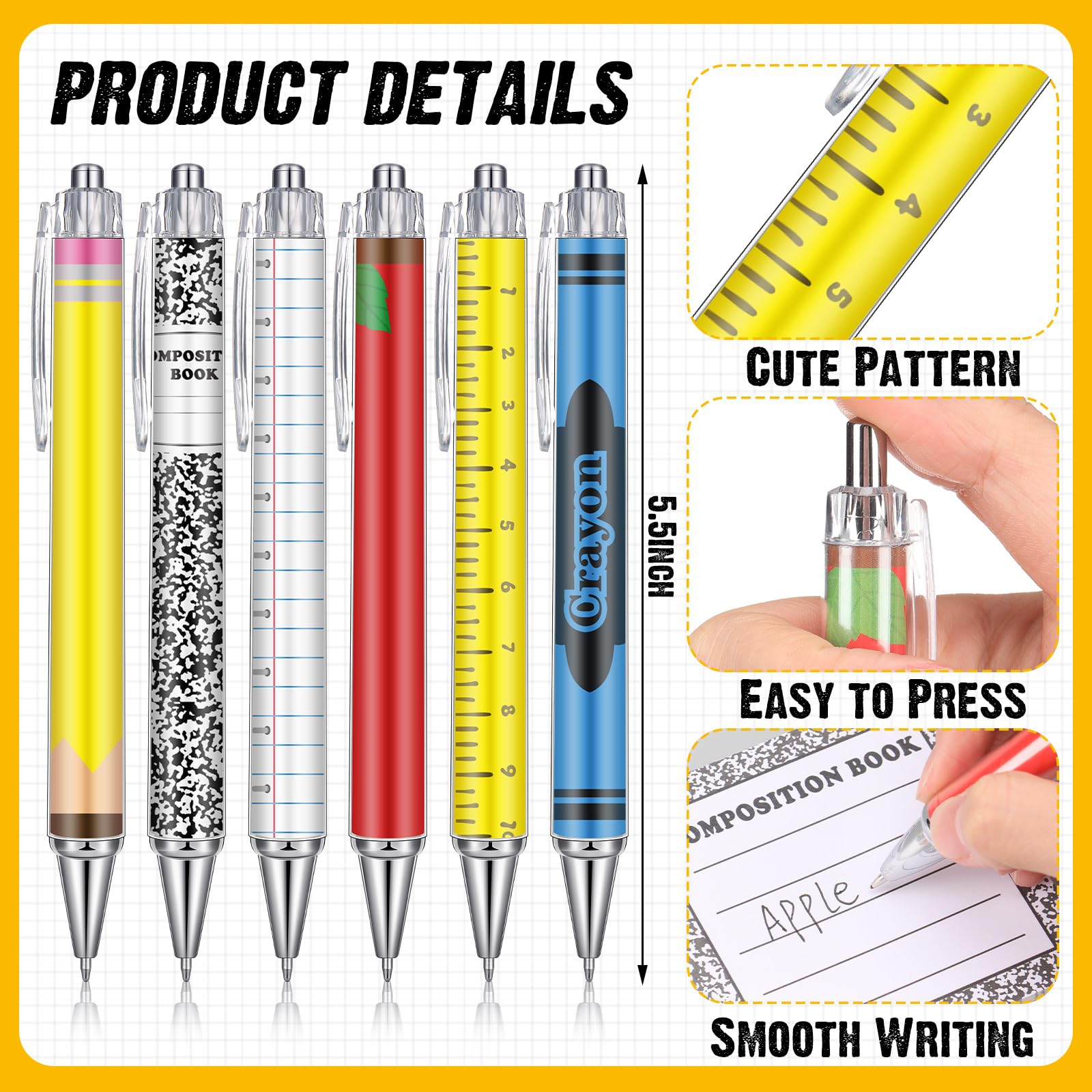 Honeydak colorful composition notebooks brighten a teacher’s desk and planning notes