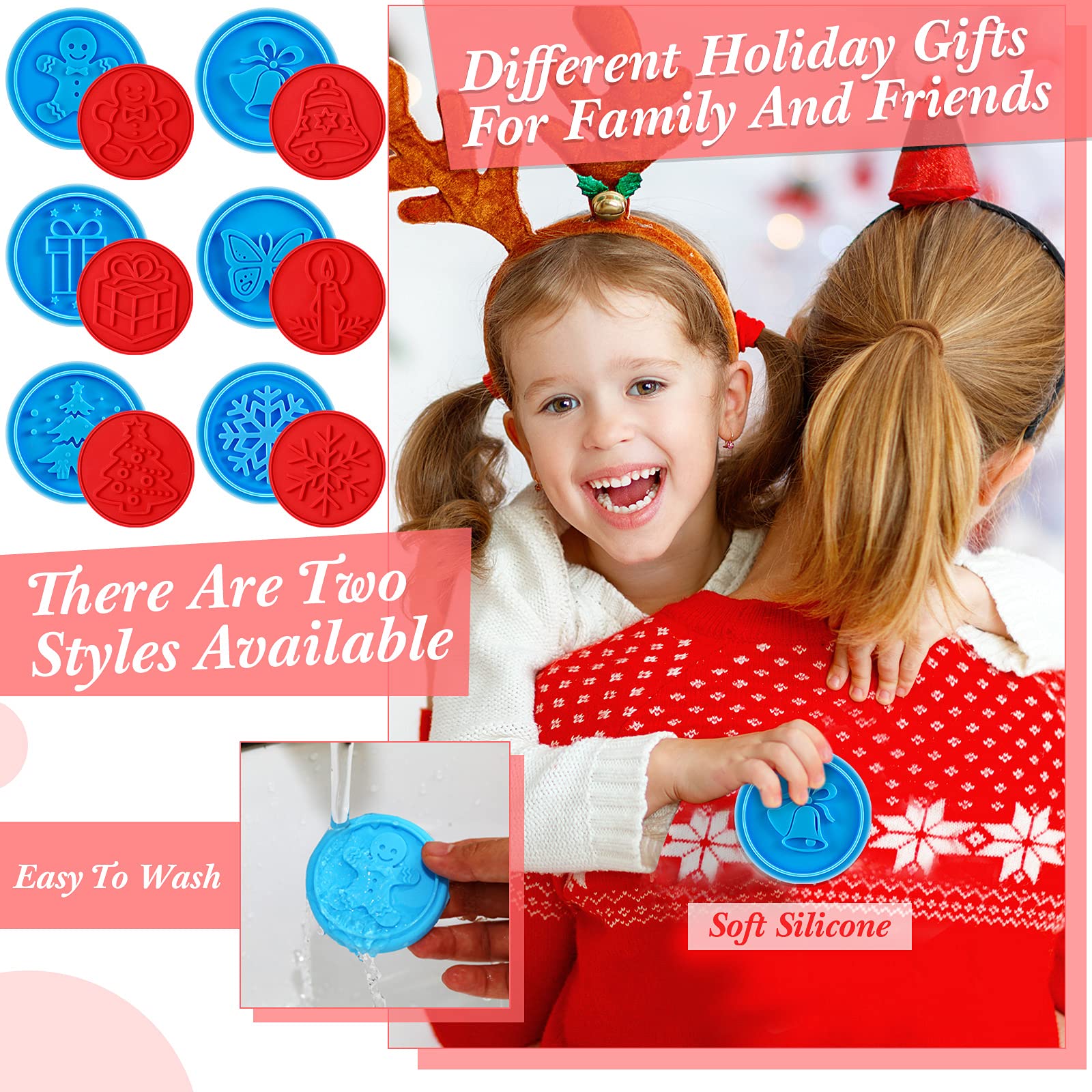 Honeydak holiday stamp designs elevate cookies and treats this season.