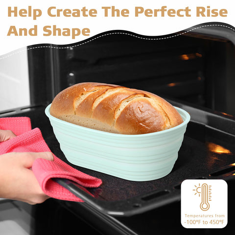 Honeydak folded silicone bread basket saves space for storage.