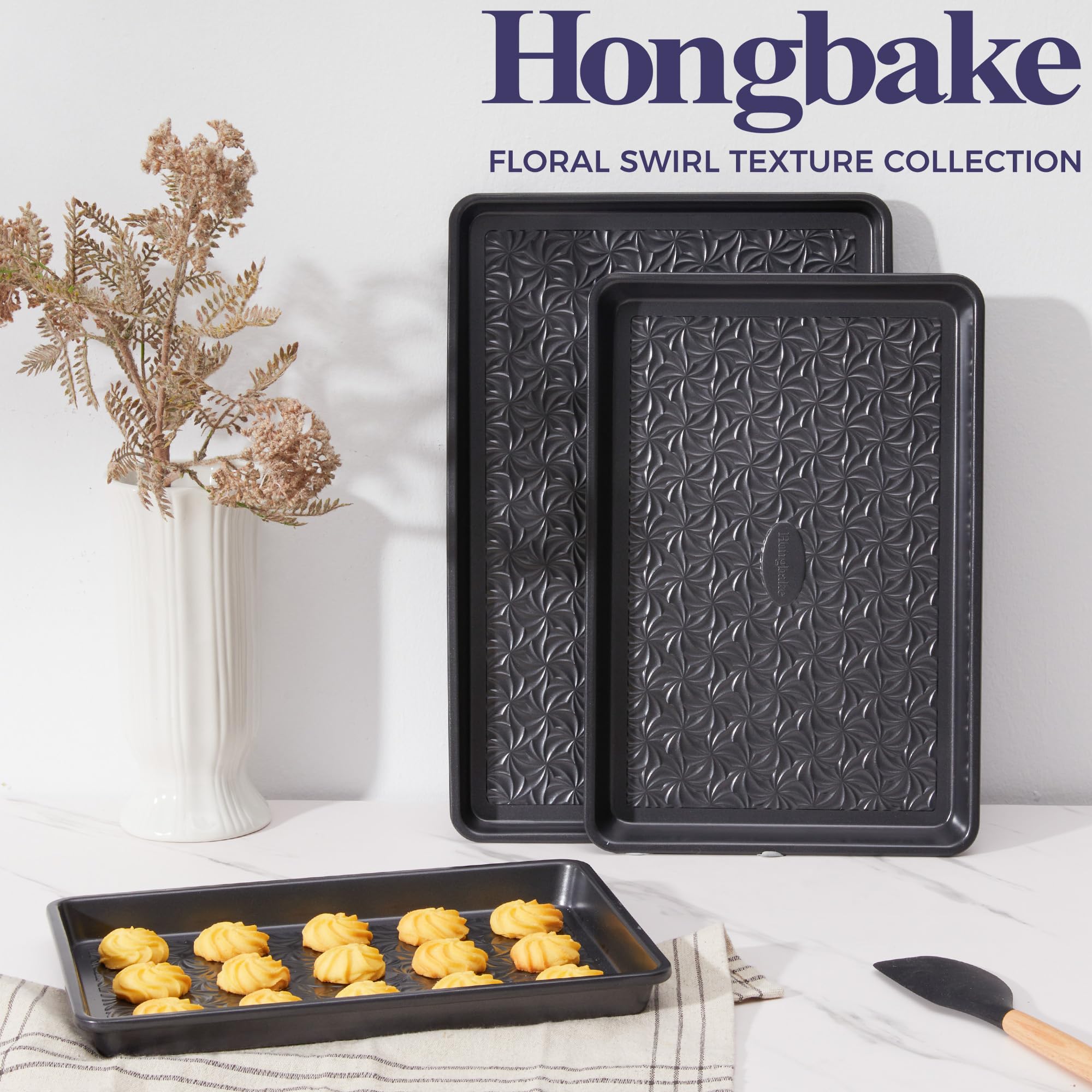 Hongbake 3-piece set laid out for versatile oven baking