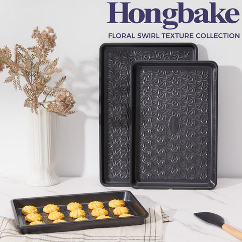 Hongbake 3-piece set laid out for versatile oven baking