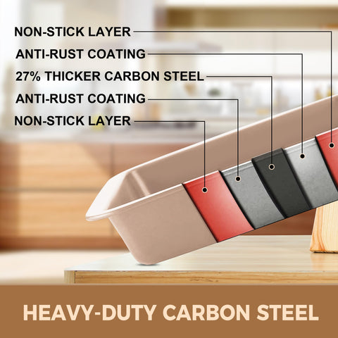 HONGBAKE family-friendly design with easy-to-grip handles for all ages.