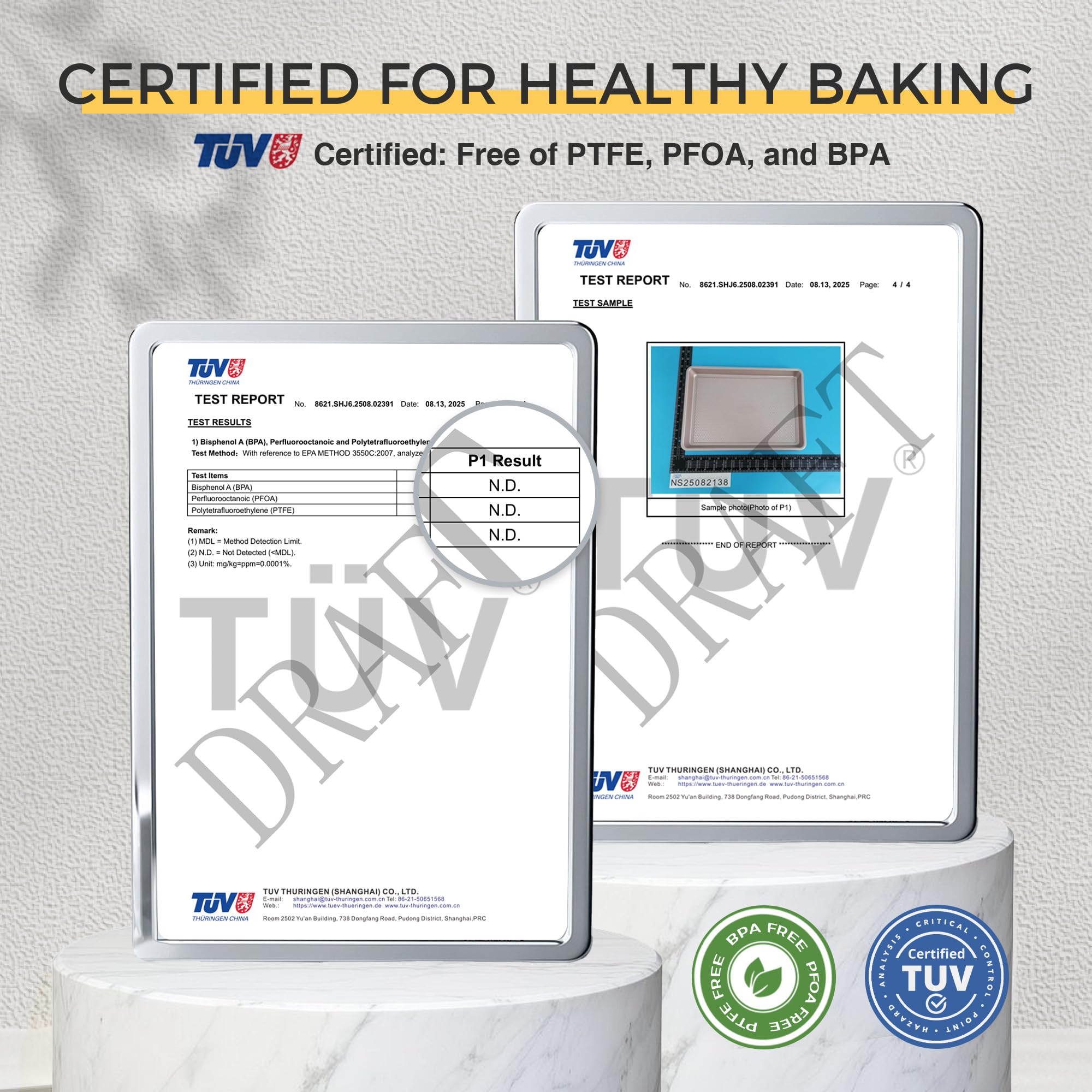 HONGBAKE 15x10 diamond-texture pan designed for jelly rolls and sheet cakes.