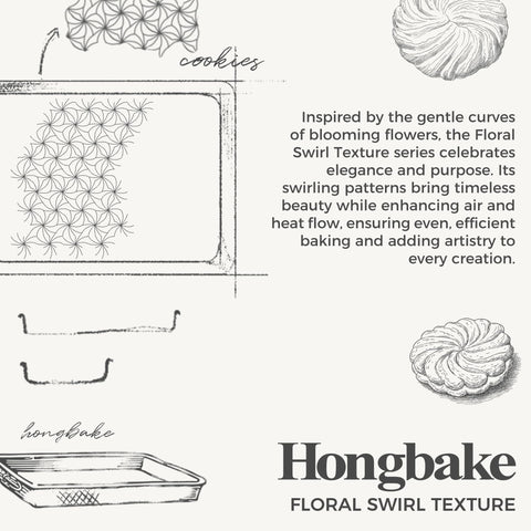 Hongbake half sheet pan ideal for cookies and roasted vegetables.