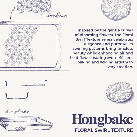 Hongbake half-sheet pan showcases warp-resistant durability up to 450°F.