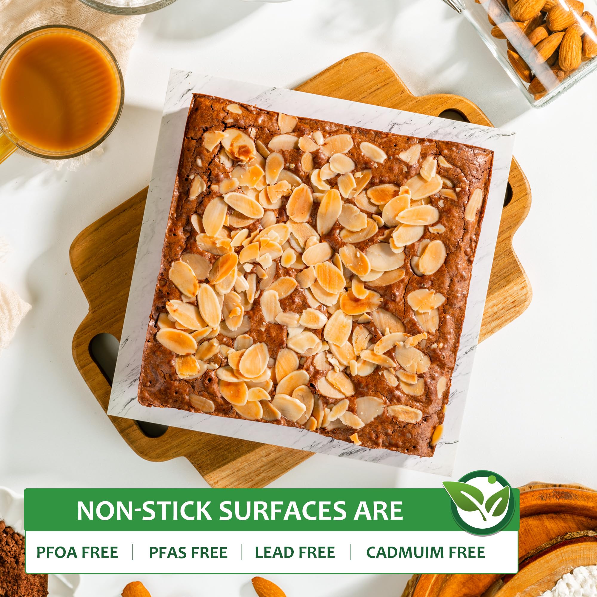 HONGBAKE heavy-duty carbon steel construction for durability and even heat