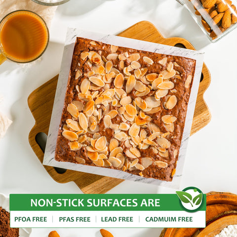 HONGBAKE heavy-duty carbon steel construction for durability and even heat