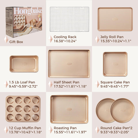 HONGBAKE roasting pan for flavorful, even roasted dishes