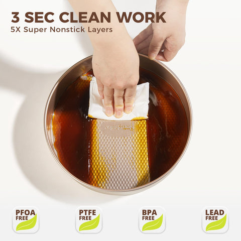 HONGBAKE square cake pan offering versatile baking options