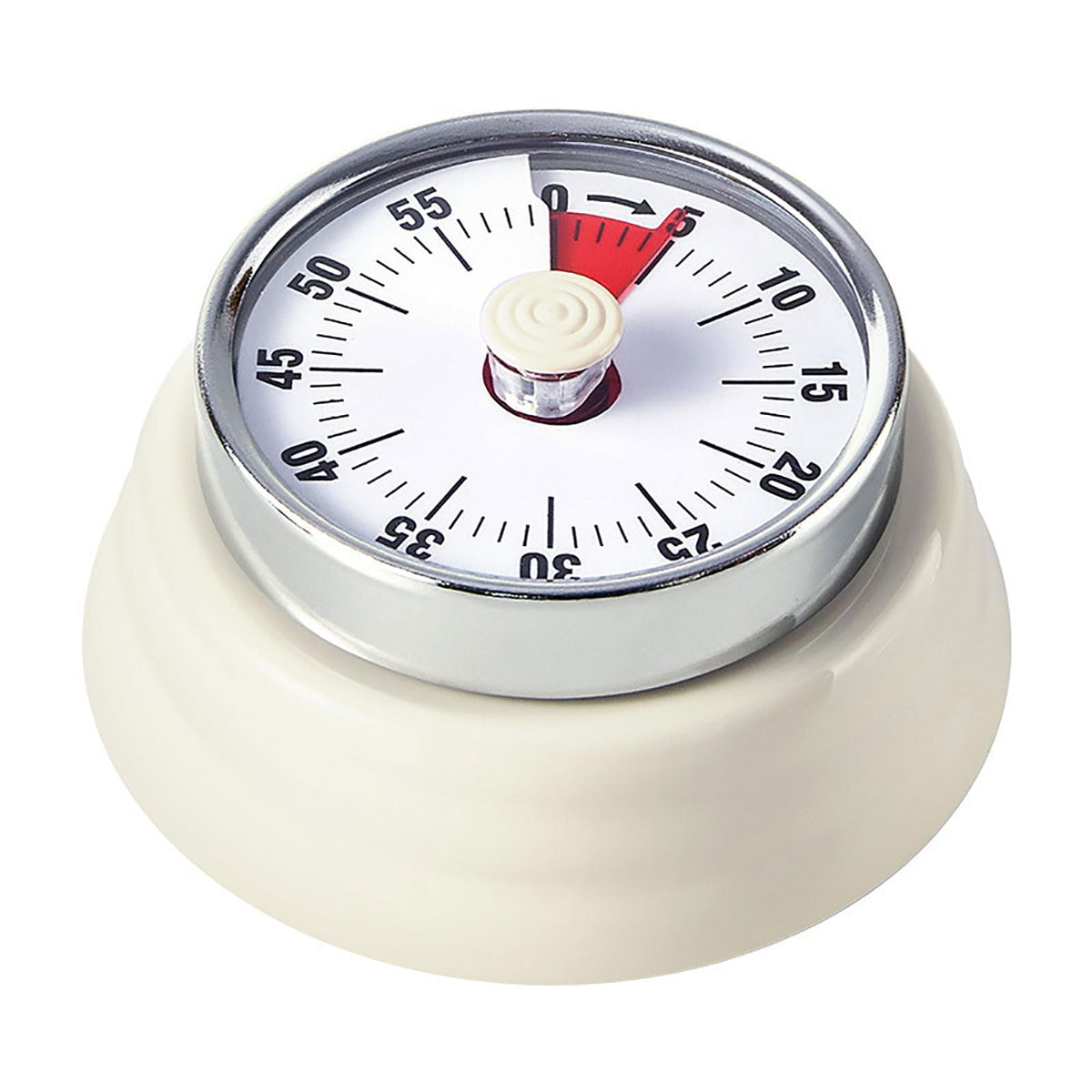 Hongjie elegant timer dial close-up with easy-to-read numbers for precise timing.