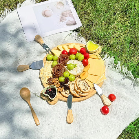 Hongsane entertaining setup enables easy prep and stylish serving.
