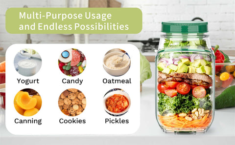 HongzyFirm leak-proof container is dishwasher-safe for easy cleaning.