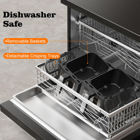 HoninJoy digital touchscreen with safety features for precise, safe cooking