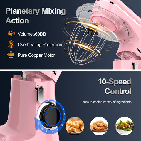 Honinst dough-hook attachment kneads dough smoothly and efficiently