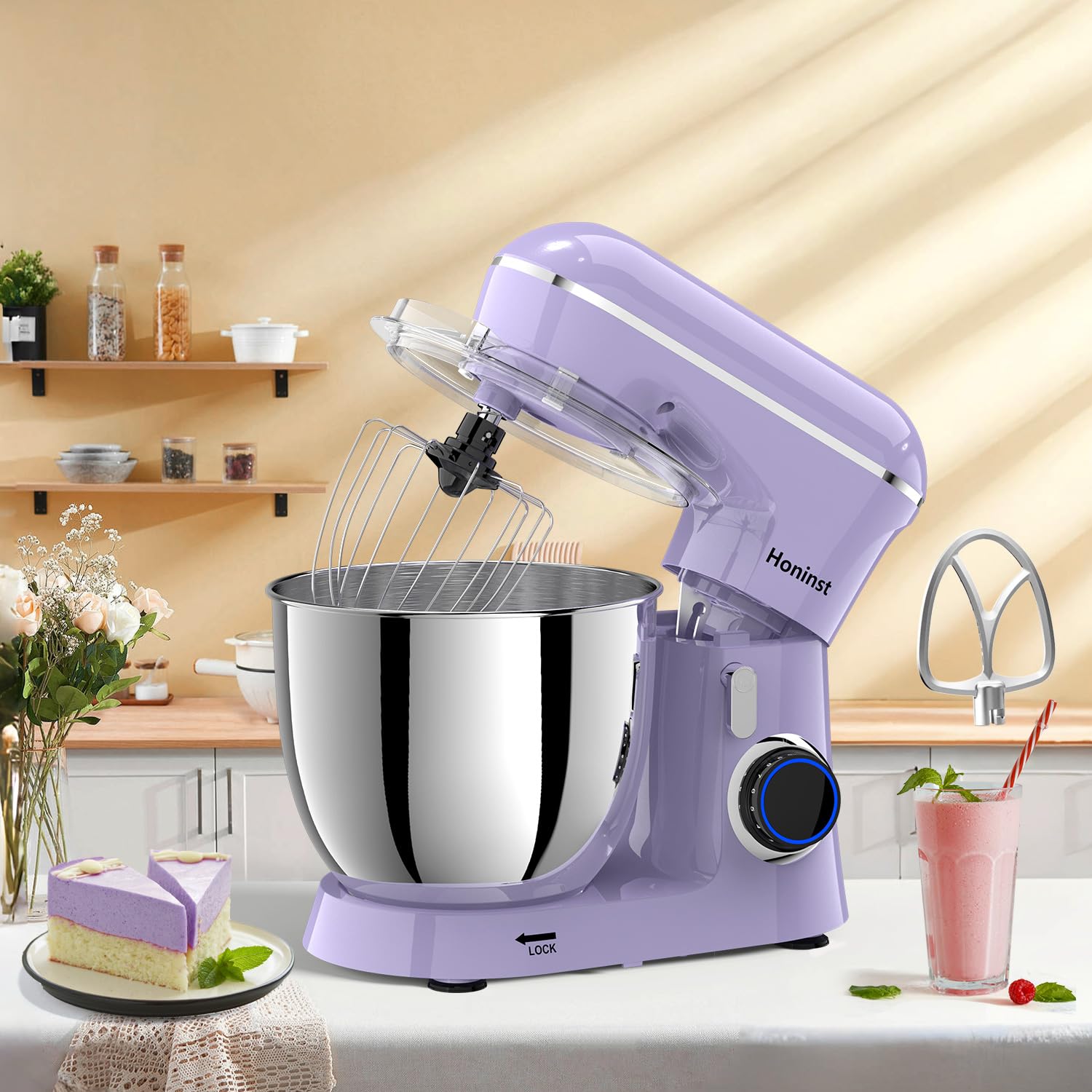 Honinst low-noise design minimizes kitchen disruption during use.