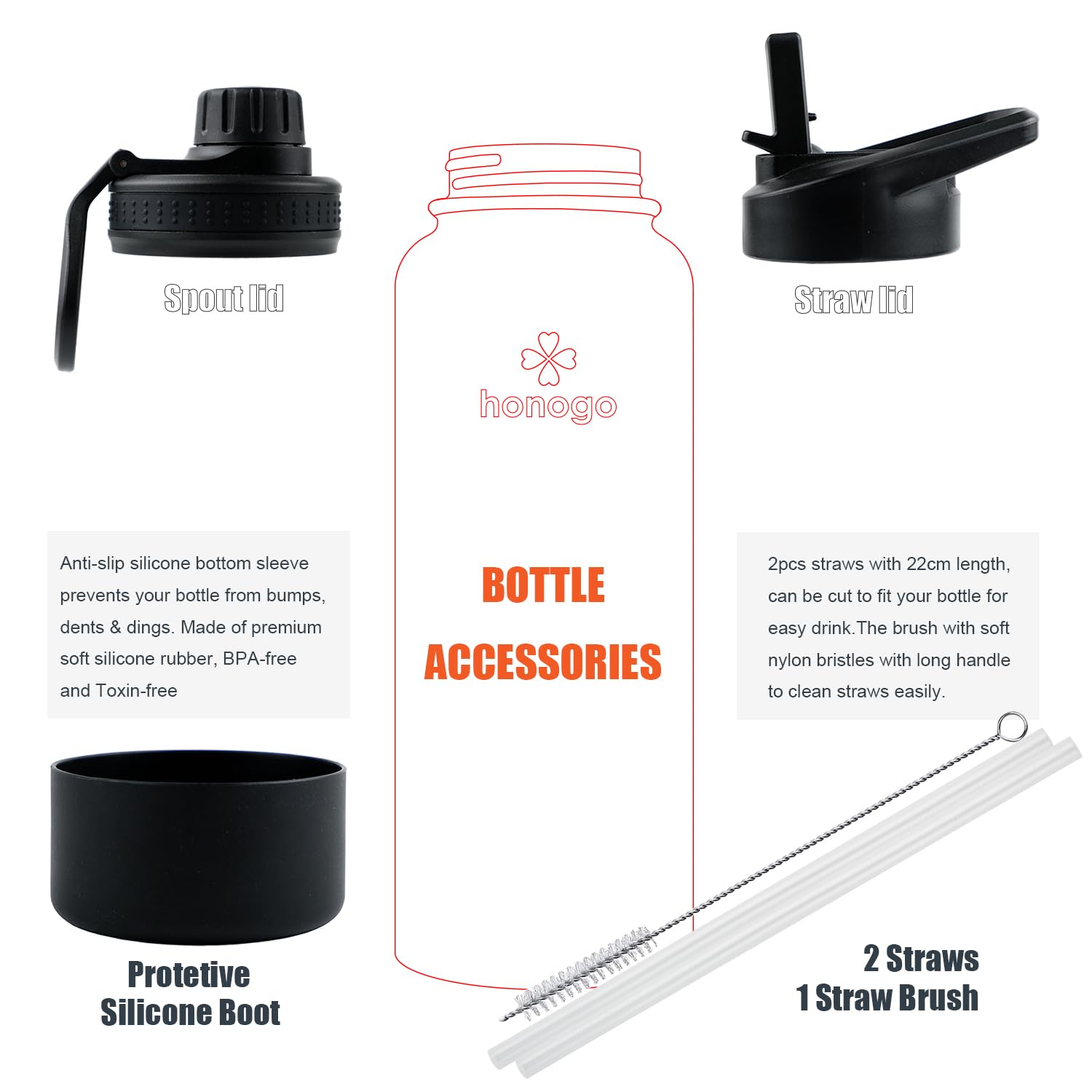 Honogo bottle features leak-proof design for outdoor adventures