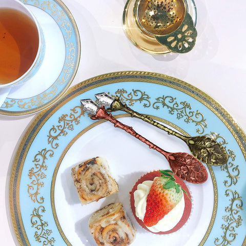 Honoson cafe tableware upgrade spoon elevates service with vintage elegance.