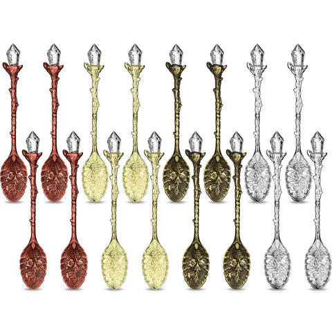Honoson crystal witch spoon for magical coffee rituals and festive table settings.