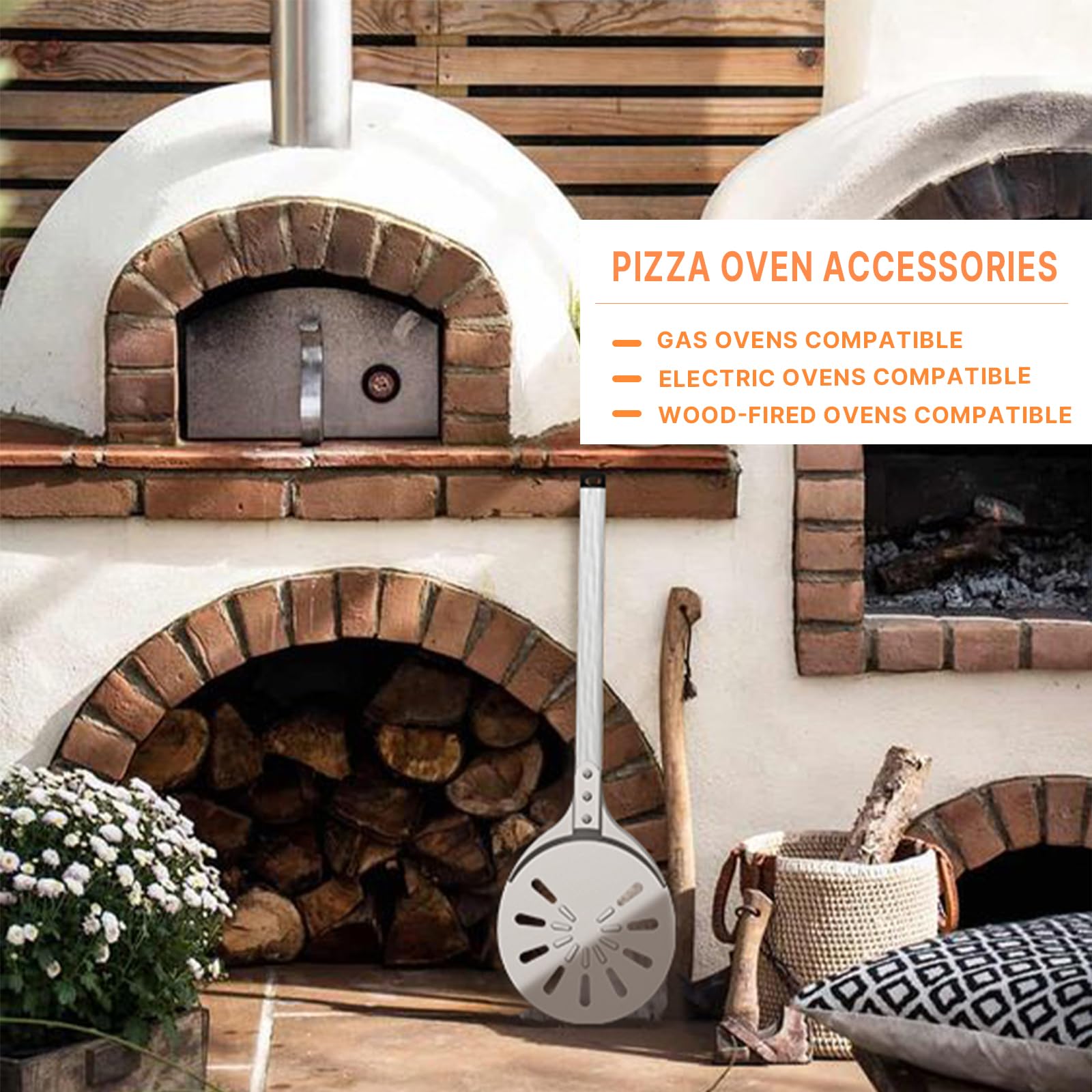 Honsdom in-use oven scene showing smooth transfer of pizza