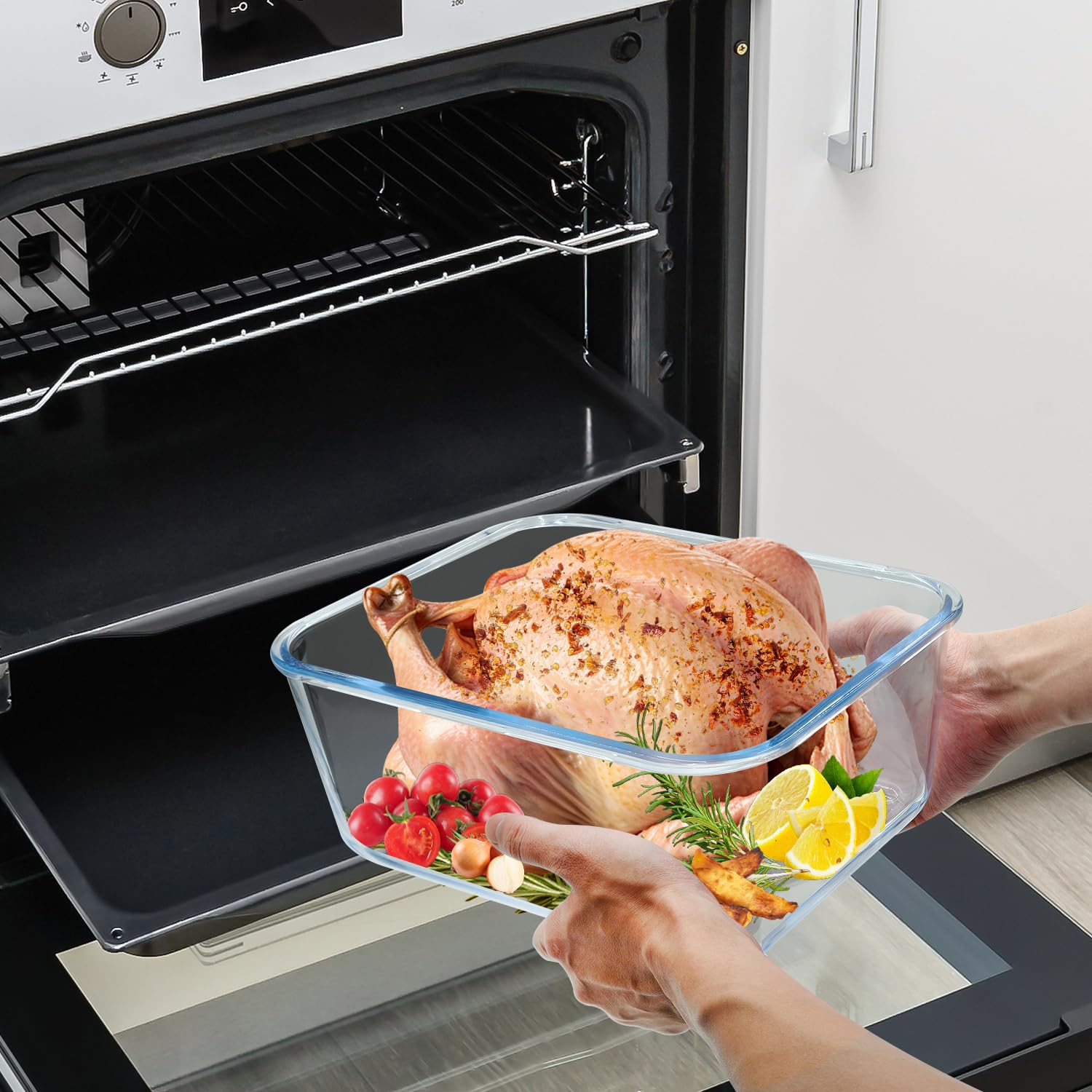 Hontent easy-to-clean design enhances kitchen organization and reduces waste