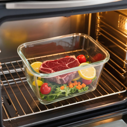 Hontent versatile container suited for marinating, baking, and fermenting