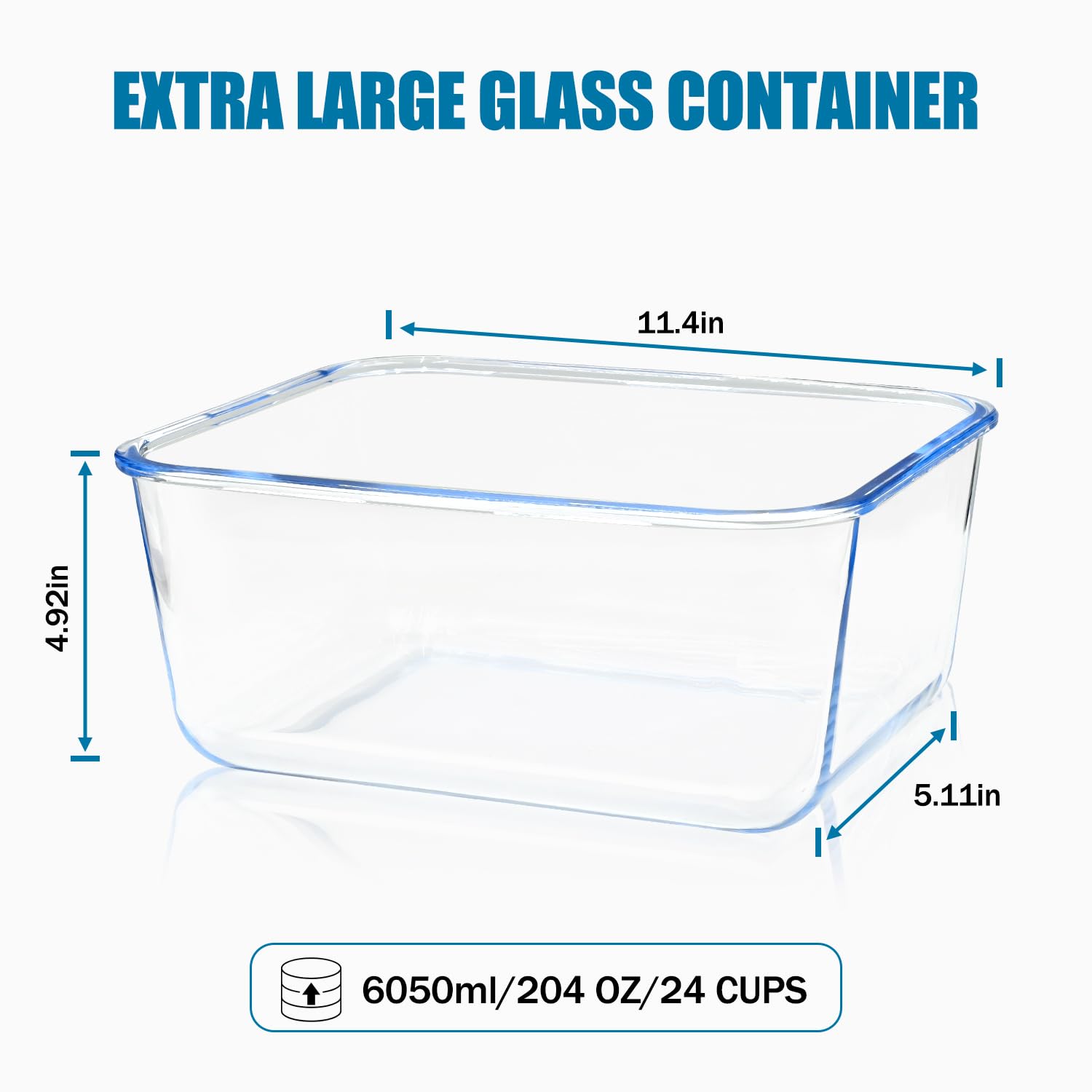 Durable borosilicate glass from Hontent for safe food storage