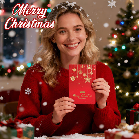 Honxicur greeting card adds a personal touch to gifts.