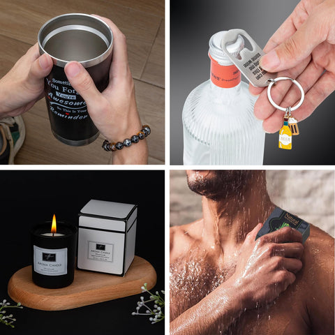 Honxicur scented candle helps create a calming ambiance at home.