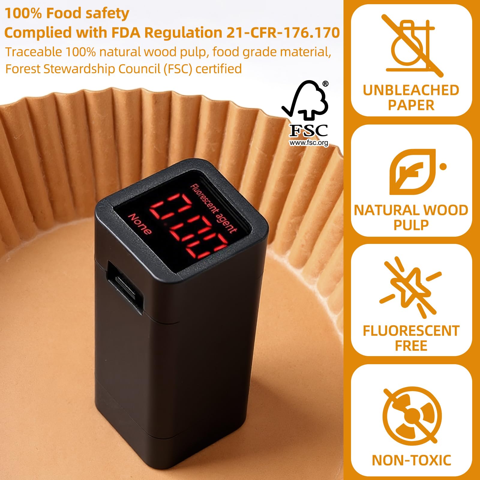 Compatible with Ninja, Chefman, COSORI, Instant Pot, and more.