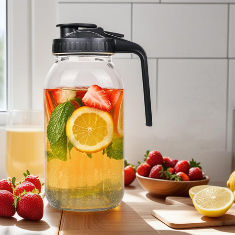 Hoofess airtight lid with silicone ring prevents leaks and preserves freshness