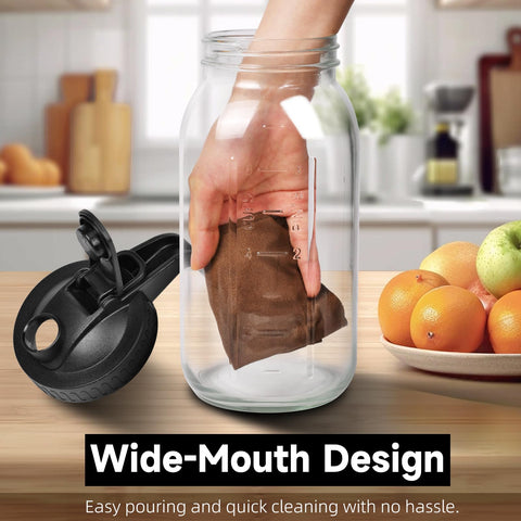 Hoofess three-piece pitcher set for sun tea, lemonade, and more