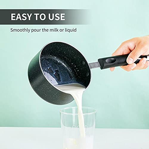 HooJay saucepan with heat-resistant handle for safe cooking