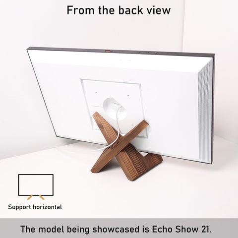HOOKMEMO Echo Show 21 horizontal stand with broad support